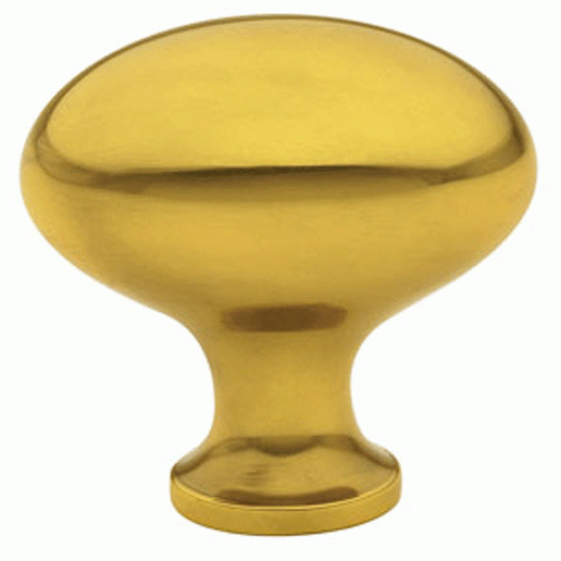 EMTEK Emtek 1 1/4 Inch Solid Brass Egg Cabinet Knob (Antique Brass Finish)