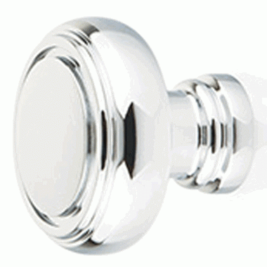 EMTEK Emtek 1 1/4 Inch Solid Brass Norwich Cabinet Knob (Polished Chrome)