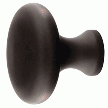 EMTEK 1 1/4 Inch Solid Brass Providence Cabinet Knob (Oil Rubbed Bronze)