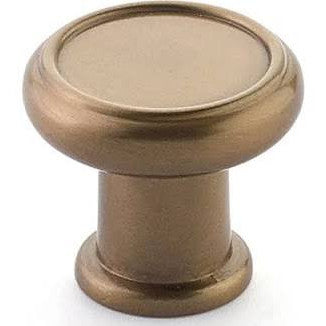 1 1/4 Inch Steamworks Cabinet Knob (Brushed Bronze Finish) SCHAUB