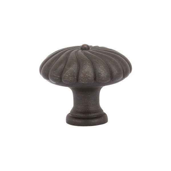 EMTEK 1 1/4 Inch Tuscany Bronze Twist Round Knob (Medium Bronze)