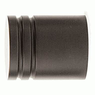 EMTEK 1 1/8 Inch Solid Brass Metric Knob (Oil Rubbed Bronze Finish)