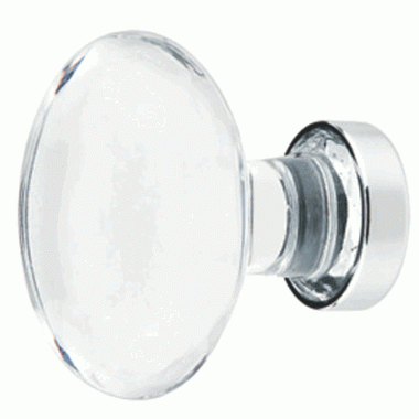 EMTEK 1 3/4 Inch Hampton Cabinet Knob (Polished Chrome Finish)