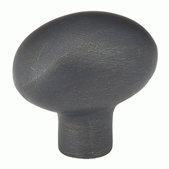 EMTEK Emtek 1 3/4 Inch Sandcast Bronze Egg Knob (Oil Rubbed Bronze Finish)