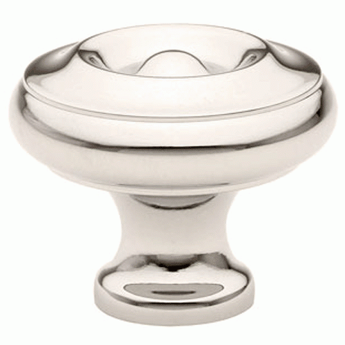 EMTEK 1 3/4 Inch Solid Brass Waverly Cabinet Knob (Polished Chrome Finish)