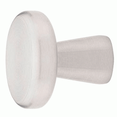 EMTEK 1 1/4 Inch Stainless Steel Mushroom Knob