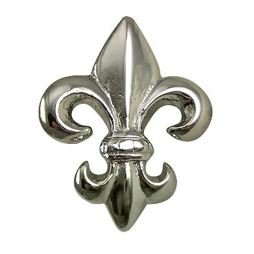 COPPER MOUNTAIN HARDWARE Antique Fleur de Lis Cabinet & Furniture Knob