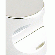 EMTEK 1 Inch Brass Finger Pull (Polished Chrome Finish)