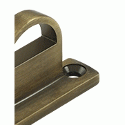 1 Inch Deltana Solid Brass Heavy Duty Bracket (Antique Brass Finish) DELTANA