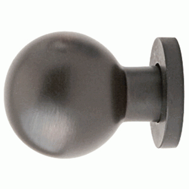 EMTEK Emtek 1 Inch Solid Brass Globe Knob (Oil Rubbed Bronze Finish)