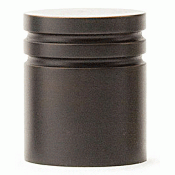 EMTEK 1 Inch Solid Brass Metric Knob (Oil Rubbed Bronze Finish)