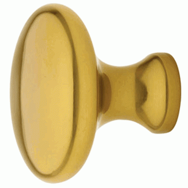 EMTEK 1 Inch Solid Brass Providence Cabinet Knob (Antique Brass Finish)