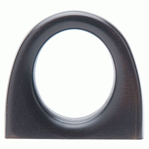 EMTEK 1 Inch Solid Brass Ring Knob (Oil Rubbed Bronze Finish)