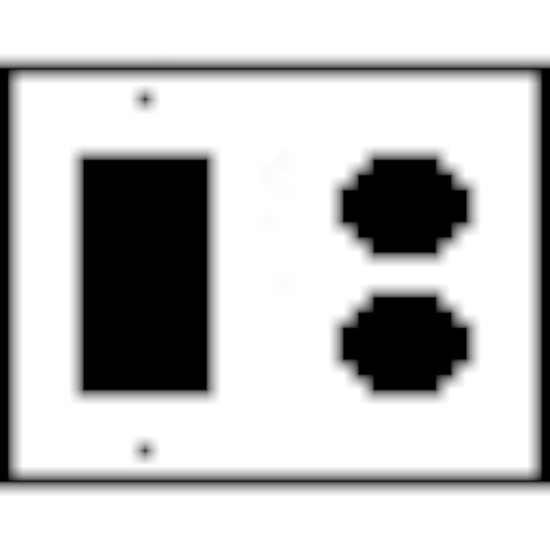 Oak Leaf Wall Plate (Matte Nickel Finish)