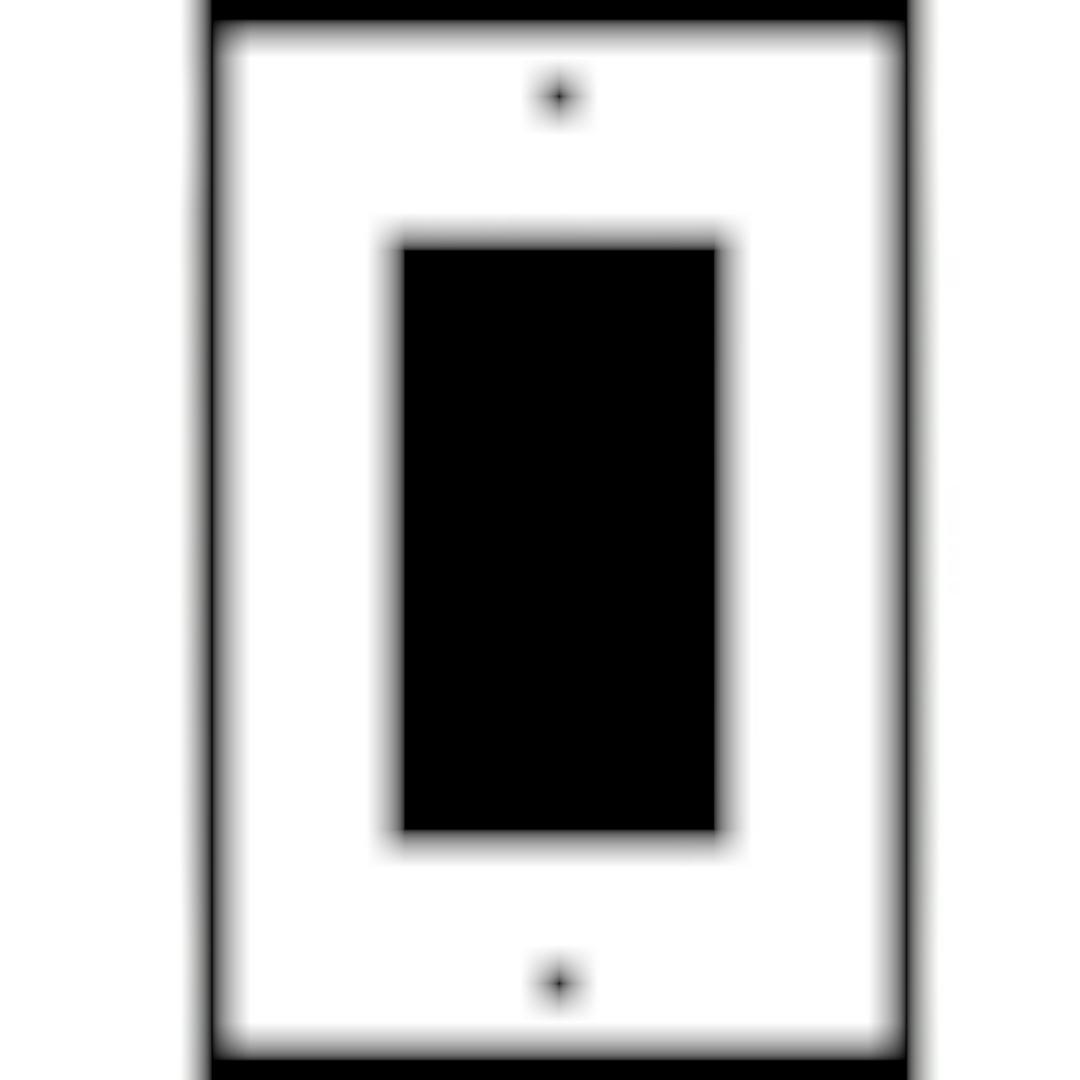 4 1/2 Inch Solid Brass Traditional Switch Plate (Antique Nickel)