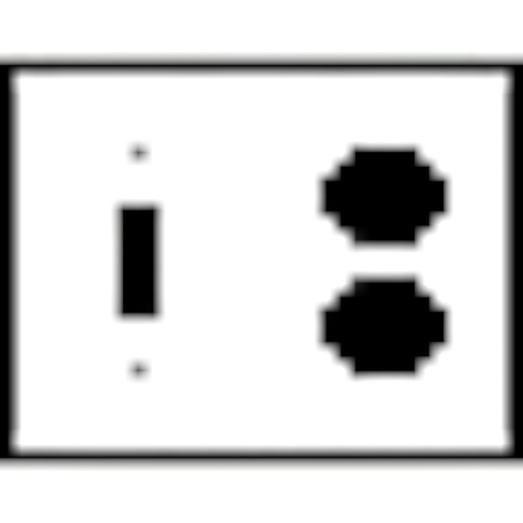 4 1/2 Inch Solid Brass Traditional Switch Plate (Antique Brass Finish)