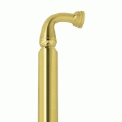 DELTANA 10 Inch Deltana Solid Brass Door Pull (Polished Brass Finish)