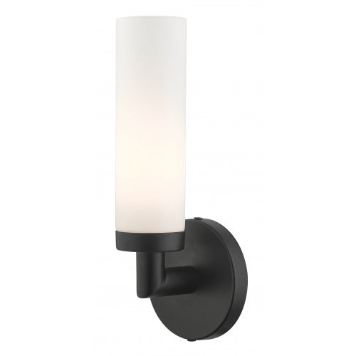 1 Light Black ADA Single Sconce Livex