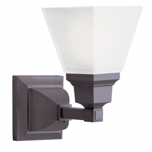 1 Light Bronze Bath Light Livex