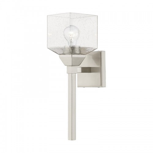 1 Light Brushed Nickel Vanity Sconce Livex