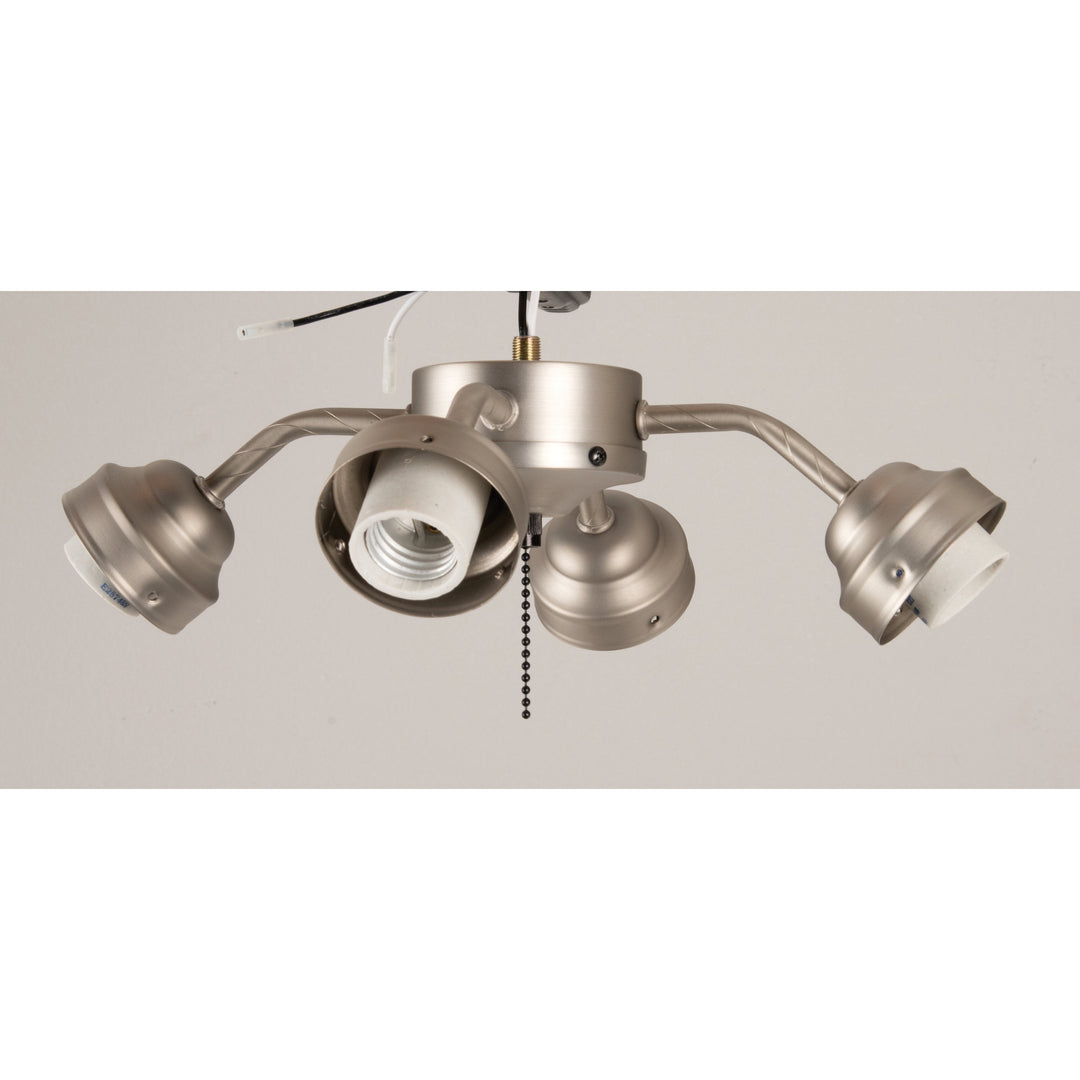 CRAFTMADE Universal 4 Light Fitter in Brushed Polished Nickel