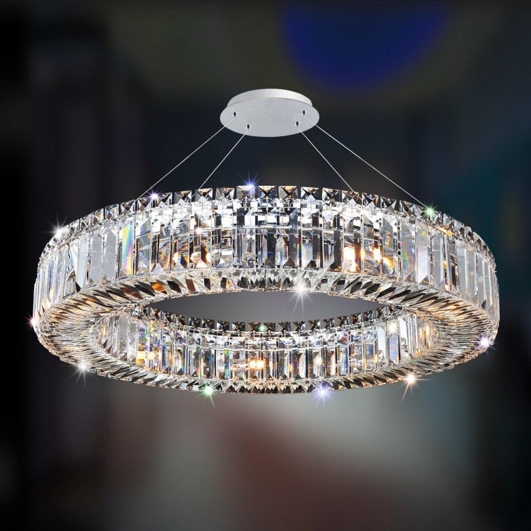 Rondelle 26 Inch Pendant