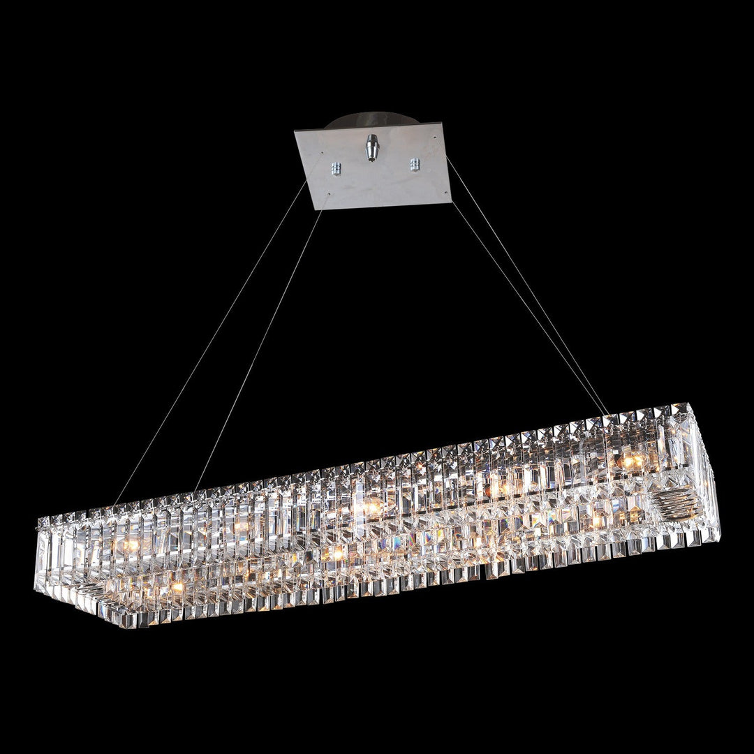 Allegri Baguette 43 Inch Rectangular Pendant