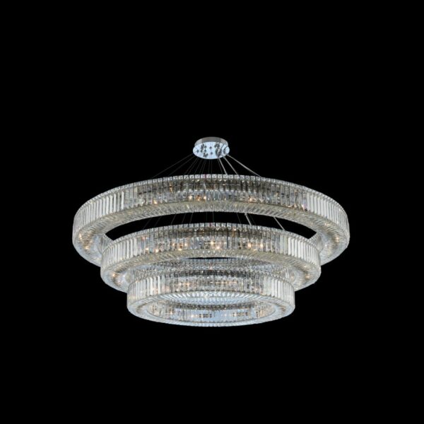 Allegri Rondelle (36 + 47 + 60) Inch 3 Tier Pendant