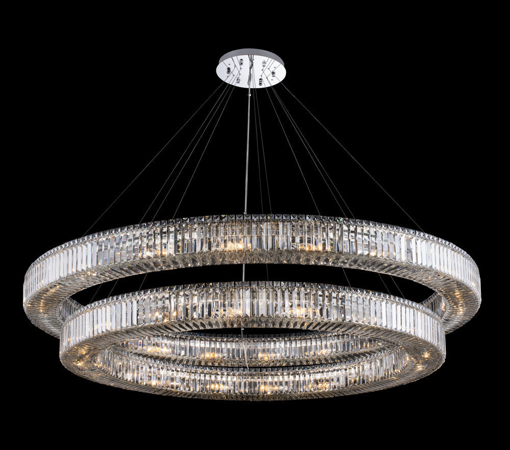 Allegri Rondelle 2 Tier Pendant (60" + 72")