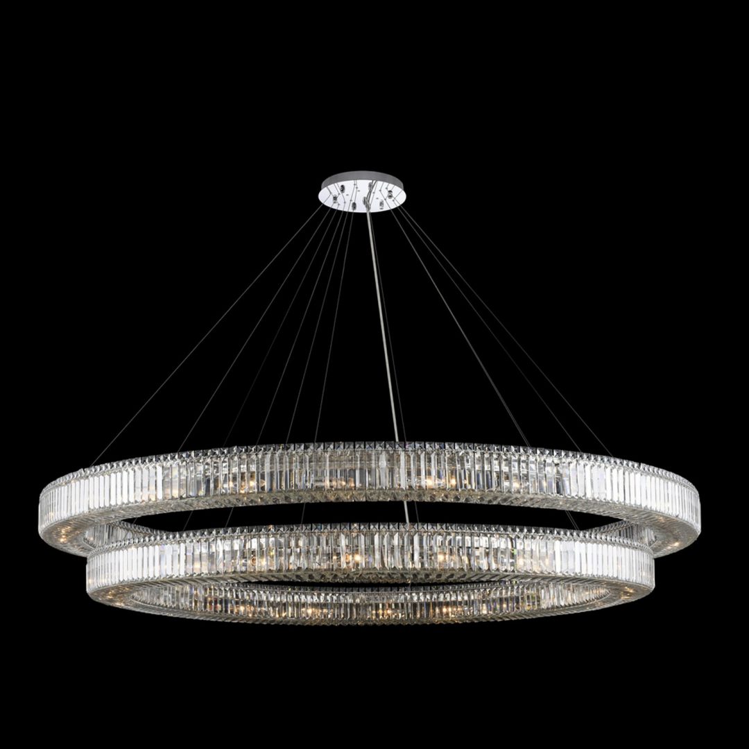 Allegri Rondelle 2 Tier Pendant (72" + 84")