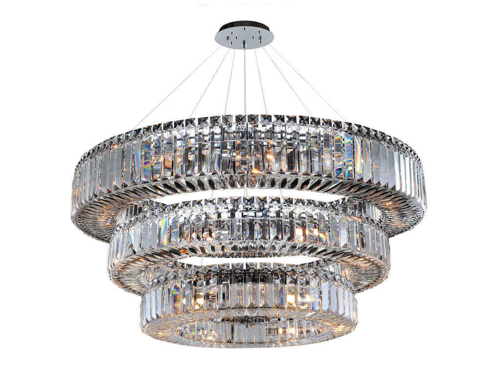 Allegri Rondelle 47 Inch 3 Tier Pendant