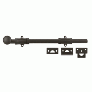 12 Inch Deltana Heavy Duty Surface Bolt (Oil Rubbed Bronze Finish) DELTANA