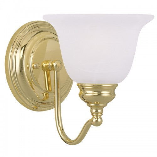 1 Light Polished Brass Bath Light Livex