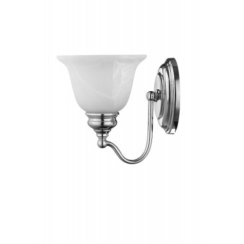 1 Light Polished Chrome Bath Light Livex