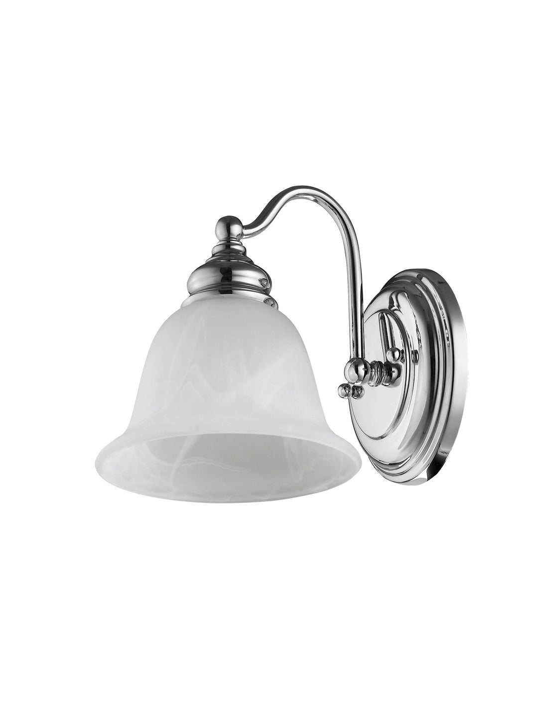 1 Light Polished Chrome Bath Light Livex