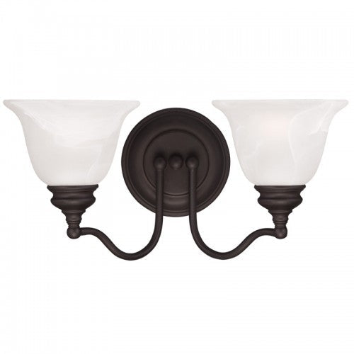 2 Light Bronze Bath Light Livex