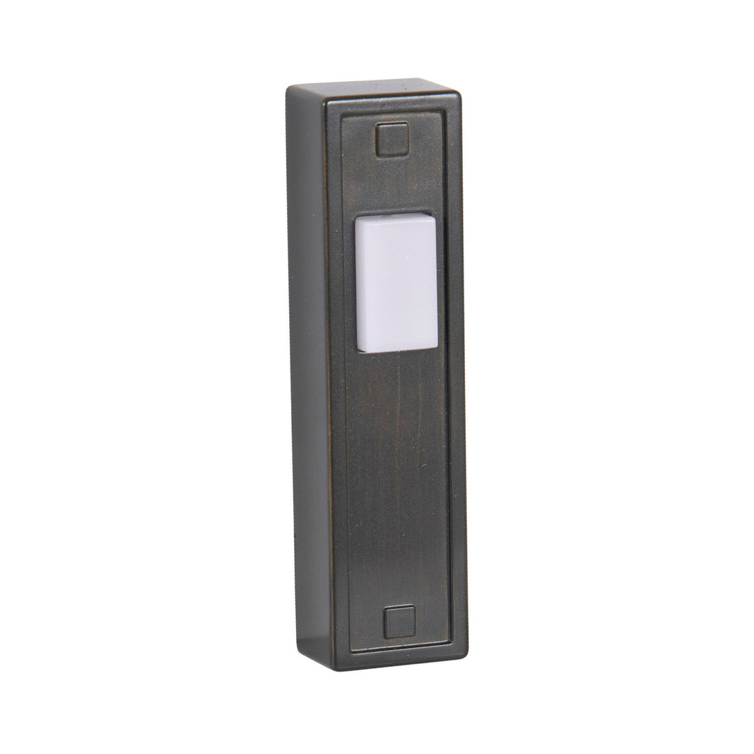 CRAFTMADE Surface Mount LED Lighted Push Button in Bronze