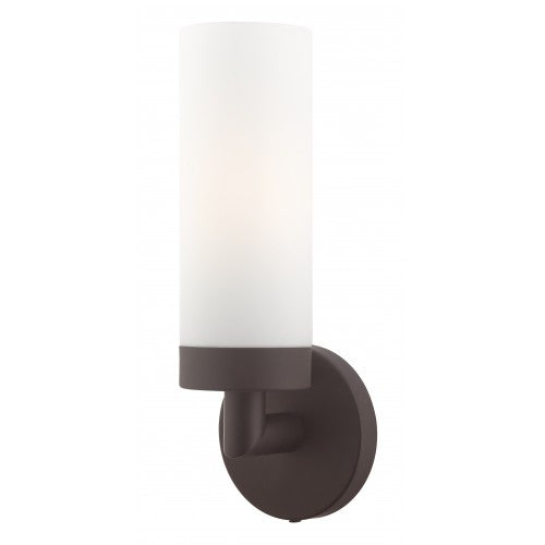 1 Light Bronze ADA Single Sconce Livex