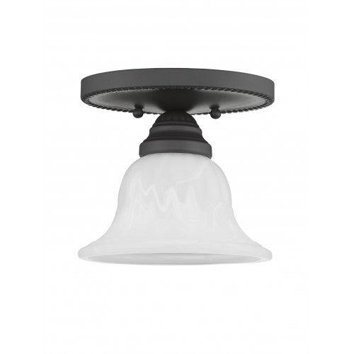 1 Light Bronze Ceiling Mount Livex