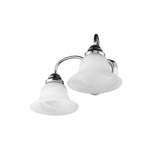 2 Light Polished Chrome Bath Light Livex