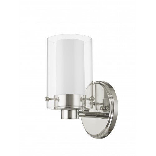 1 Light Polished Chrome Bath Light Livex