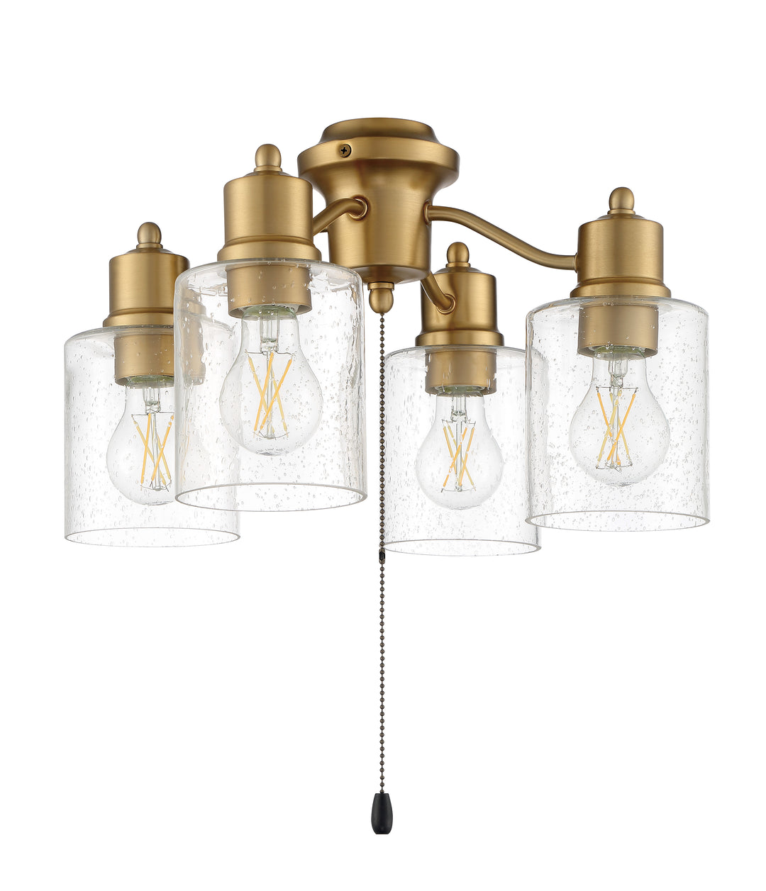 CRAFTMADE 4 Light Universal Light Kit in Satin Brass