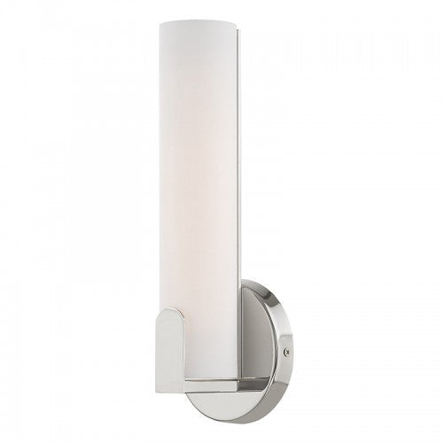 8W LED Brushed Nickel ADA Wall Sconce Livex