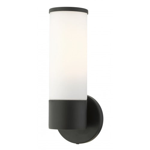 1 Light Black ADA Single Sconce Livex