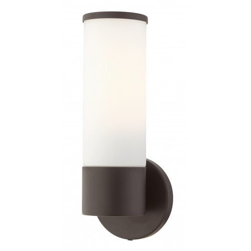 1 Light Bronze ADA Single Sconce Livex