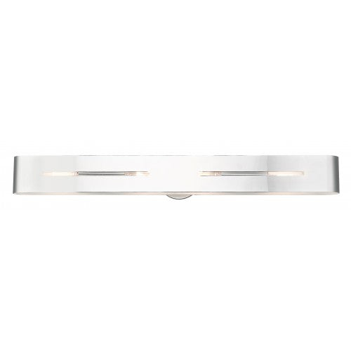 4 Light Polished Chrome ADA Vanity Sconce Livex