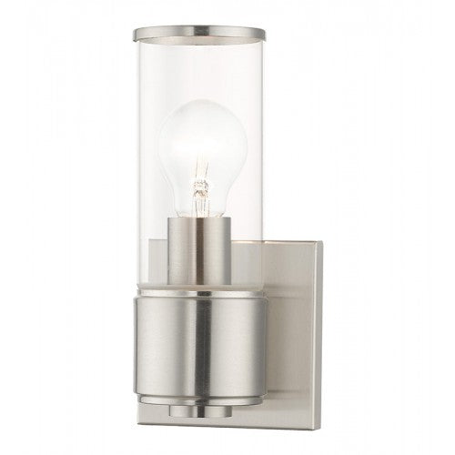 1 Light Brushed Nickel ADA Sconce Livex