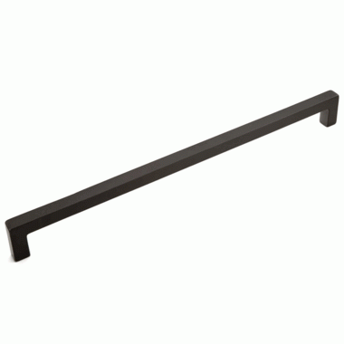 SCHAUB 18 3/4 Inch (18 Inch c-c) Vinci Appliance Pull (Black Bronze Finish)