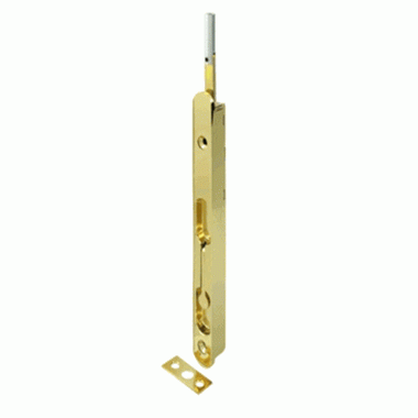 DELTANA 18 Inch Deltana Zinc Extension Flush Bolt (Polished Brass Finish)