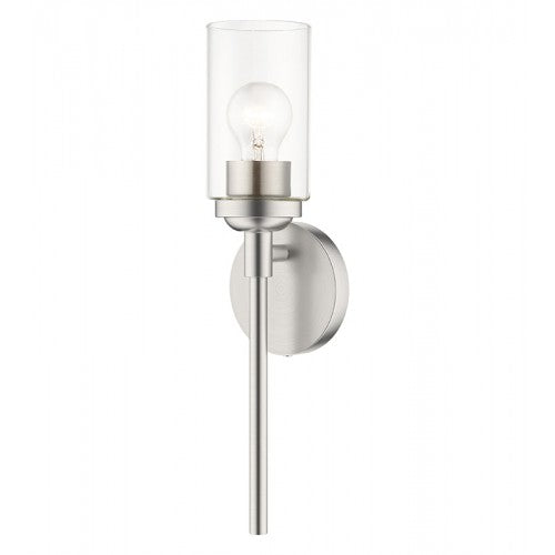 1 Light Brushed Nickel ADA Sconce Livex